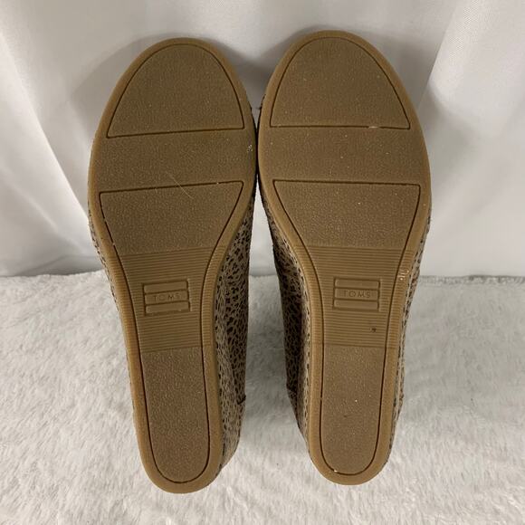 TOMS Women's Desert Wedge Booties Size 8.5 - Picture 7 of 9